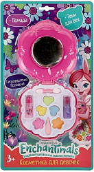 Косметика ДЛЯ ДЕВОЧЕК ЭНЧАНТИМАЛС тени для век, помада, блистер МИЛАЯ ЛЕДИ в кор.2*72шт