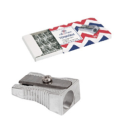 Точилка " Attomex " 1 отверстие, металлическая, картонный дисплей