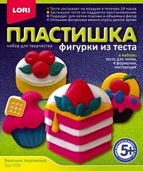 Тдл-026 Фигурки из теста "Вкусные пирожные"