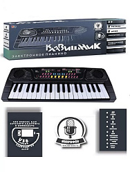 Q-301A            Синтезатор "Клавишник"+микрофон,220v. Размер упак:50х18х5см