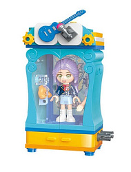 34011-6         Кукла-конструктор "Музыкант". Размер: 11х13см.