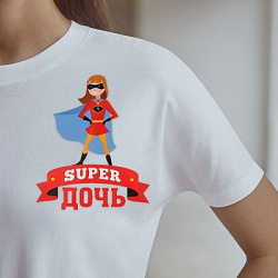 Термонаклейка для текстиля «Доча», 15.97 × 18,57 см      7582069