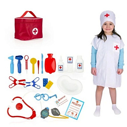 Игровой набор "Доктор" 22 предмета (в сумке)