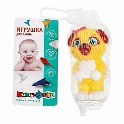 Игрушка для ванны чип 8 см, в сетке, КАПИТОШКА в кор.2*240шт