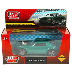 Машина металл СПОРТКАР, 10,5 см, инерция, кор Технопарк в кор.2*120шт