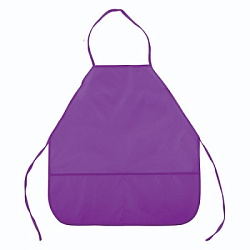 Накидка для труда " deVente " 39*49см фиолетовый, 2 кармана, водоотталкивающая ткань