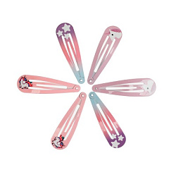 Аксессуары д/девочек СКАЗОЧНЫЙ ПАТРУЛЬ заколки, 6 шт МИЛАЯ ЛЕДИ уп-10шт в кор.100уп