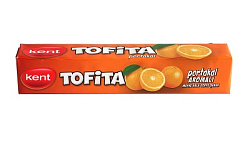 Жевательная конфета TOFITA (ТОФИТА) вкус АПЕЛЬСИНА (K-1002-12) 47гр*12 бл*20 шт