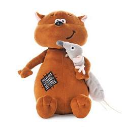Мягкие Игрушки Мягкая Игрушка ДуRашки, Котэ и Мышка, 25 см, в Коробке
