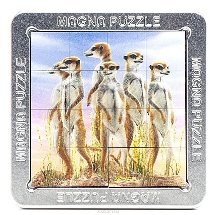 21232 3D Magna пазл Сурикаты