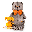 Ks25-052 Игрушка Кот Басик с мышкой Миленой