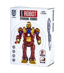 0821 Робот, на батарейках, "Mask Man" (ящ 60 шт)
