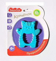 Прорезыватель "Котенок" Baby Toys арт.04131