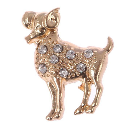 Брошь "Овен", 3 х 2,5 см 2366444