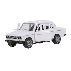 393518 Машина пластик АВТОМОБИЛЬ 14 см, инерц, белый,кор. Технопарк в кор.2*120шт