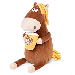 Мягкие Игрушки Мягкая Игрушка MAXITOYS, Конь Кофемэн, 27см
