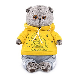 Ks22-097 Игрушка Кот Басик в спортивном костюме