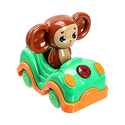 385333 Машинка с фигуркой чебурашки СОЮЗМУЛЬТФИЛЬМ в кор. Умка в кор.48шт