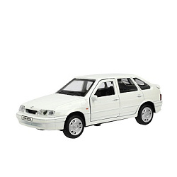 392056 Машина металл LADA -2114 "SAMARA" 12 см, двер, баг, ин, белый, кор. Технопарк в кор.2*36шт