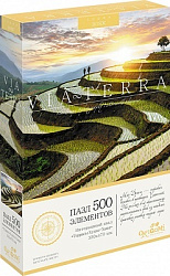 Виа Терра.Пазл.500Эл. Террасы Хунхэ-Хани. 06667