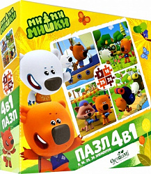 МиМиМишки.Набор.4в1.9-16-25-36.Опытные путешественники.07006