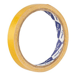 Скотч " Klebebander " 15мм*10м двухсторонний, полипропилен, без индивидуальной упаковки