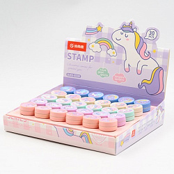 Штампики ЕДИНОРОЖКА цена за 1шт! арт.DJ03-0330 (1/30/1800шт)