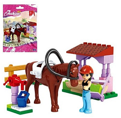 Конструктор-Наездница 45 дет.в/ц-24208