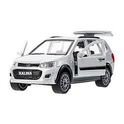 379603 Машина металл LADA kalina cross 12 см, дв, багаж, инерц., кор. Технопарк в кор.2*24шт