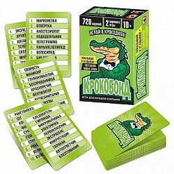 Карточная игра «Крокобонд», 72 карточки