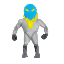 383628 Игрушка тянучка МОНСТР серебристый пришелец ИГРАЕМ ВМЕСТЕ в кор.3*12шт