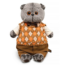 Ks30-271 Игрушка Кот Басик в трикотажном жилете