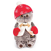 Ks25-028 Игрушка Кот Басик в варежках