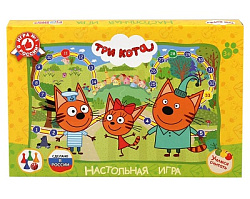 227249   НАСТОЛЬНАЯ ИГРА-ХОДИЛКА "УМКА" ТРИ КОТА  В РУСС. КОР. в кор.20шт