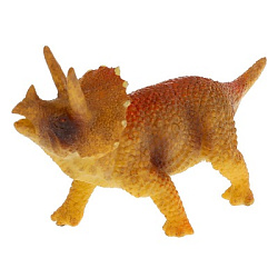 Игрушка пластизоль Играем Вместе Динозавр Трицератопс 11.5*4*5.5см индив. дисплей бокс в кор2*72шт