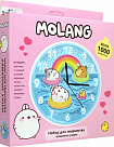 Molang. Алмазные узоры. Часы. Летний отдых. Арт. 07667