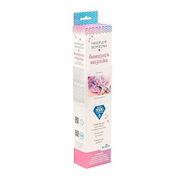 Алмазные узоры. Нежные цветки. 40*30 см арт.07650