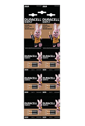 Батарейка DURACELL R03 пальчиковые