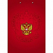 Планшет " Hatber " А4 Символика, с металлическим зажимом, матовый ламинированный картон