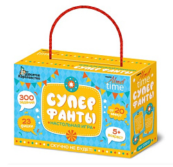Игра настольная Суперфанты (300 заданий ). Серия АКТИВ time арт.03610