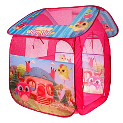 324506 Палатка детская игровая Совенок ХопХоп 83х80х105см, в сумке Играем вместе в кор.24шт