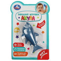 358304 Заводная игрушка "акула" блист Умка в кор.2*120шт