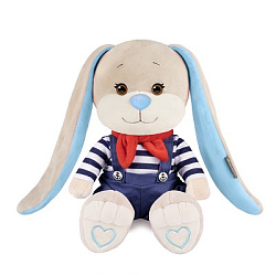 Мягкие Игрушки Мягкая Игрушка Jack&Lin, Зайчик Жак Матрос в Комбезе, 25 см, в Коробке