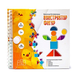 Игра магнитная IQ головоломка "Конструктор фигур" арт.02864