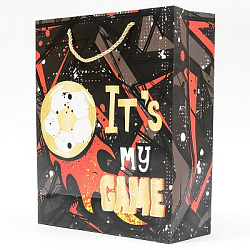 Пакет GAME фольга 26*32*10см арт.3021B (1/12/480шт)