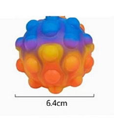 мяч антистресс поп ит 12 шт/коробка