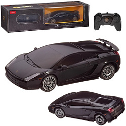 RASTAR Машина р/у 1:24 Lamborghini, 18см черный