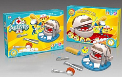 НАБОР ДЛЯ ТВОРЧЕСТВА МАССА ДЛЯ ЛЕПКИ ИГРОВОЙ НАБОР ДАНТИСТ С АКСЕССУАРАМИ В КОРОБКЕ ВН:DR001 УП:37Х2