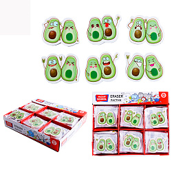 Ластик COUPLE OF AVOCADOS 6 дизайнов арт.М-8507 (30/900шт)