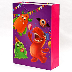 Пакет УРА,ПРАЗДНИК 50*70*20см арт.2857 (1/12/144шт)